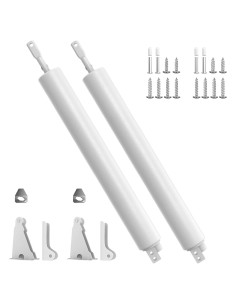 Cerradura de Puerta de Tormenta Luleyjor V150WH 2 Piezas Blanca