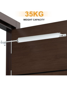 Cerradura Neumática Blanca CASONNIK para Puertas de Pantalla 2