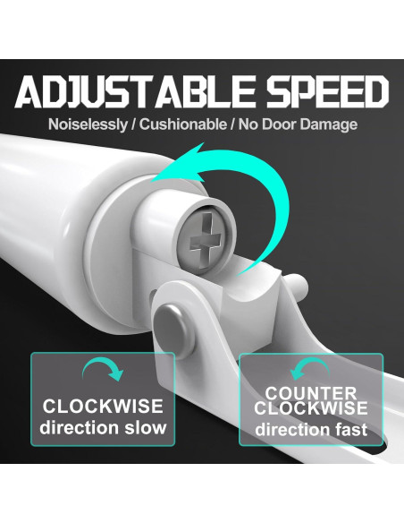 Cerradura de Puerta de Tormenta Luleyjor V150WH 2 Piezas Blanca