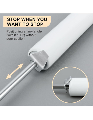 Cerradura Neumática Blanca CASONNIK para Puertas de Pantalla