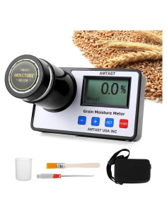 Medidor de Humedad de Granos AMTAST AMT155 Portátil 22 Granos