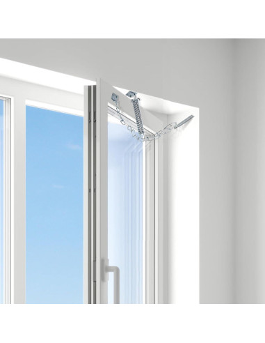 Kit de 2 Cierrapuertas Neumáticos Mezchi para Puertas de Tormenta