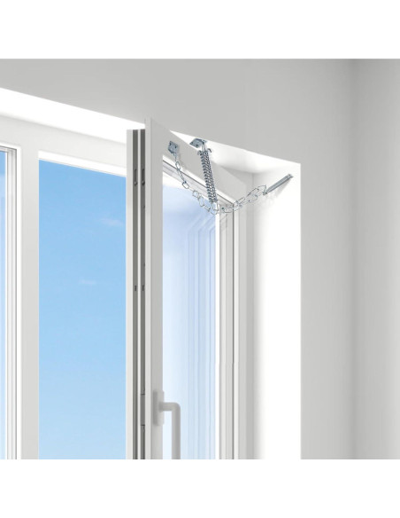 Kit de 2 Cierrapuertas Neumáticos Mezchi para Puertas de Tormenta