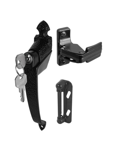 Cerradura Colonial de Botón de Presión Prime-Line K 5080 Negra