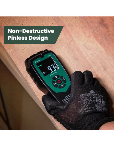 Medidor de Humedad de Madera ERICKHILL EWM04 No Invasivo
