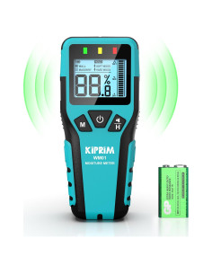 Medidor de Humedad Sin Pin Kiprim WM01 - Precisión para Madera y Concreto