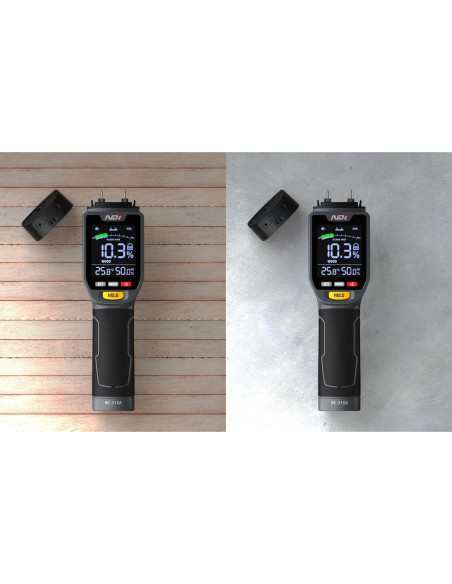 Medidor de Humedad 4 en 1 NDI KC-315A con Pantalla LCD