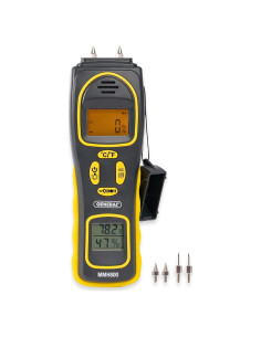 Medidor de Humedad Digital 4-en-1 Herramientas Generales MMH800