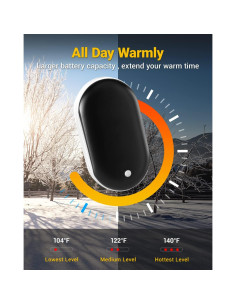 Calentador de Manos JUANANIUG 5200mAh Eléctrico Portátil 2