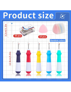 Kit de Deshacer Costuras 65 PCS SOCNITC con Mango Ergonómico 2