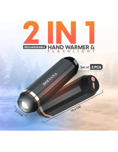 Calentadores de Manos Eléctricos DOLVANA C306 - Paquete de 2 2