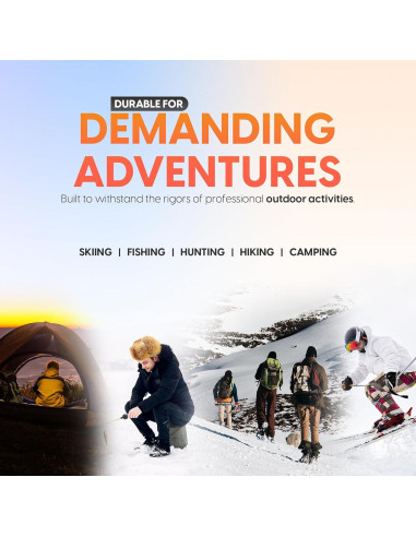 Calentadores de Manos Eléctricos DOLVANA C306 - Paquete de 2