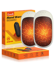 Calentadores de Manos Recargables Goedli 12000mAh 2 Paquete