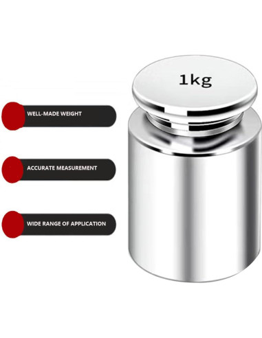 Peso de Calibración 1000g Tsurpcao Alta Precisión M1