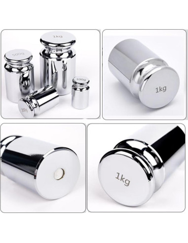 Peso de Calibración 1000g Tsurpcao Alta Precisión M1