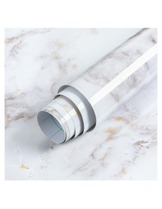 Papel Contacto de Mármol Brillante rabbitgoo 44.5x200 cm Autoadhesivo