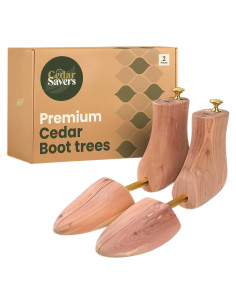 Árbol de Botas de Cedro para Hombres - Tamaño 9-10.5 US