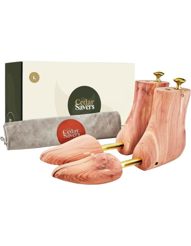Árbol de Botas de Cedro para Hombres - Tamaño 9-10.5 US