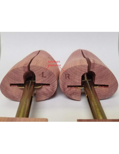 Árboles para Zapatos Woodlore de Cedro Aromático - 2 Pares, T. 5-7.5