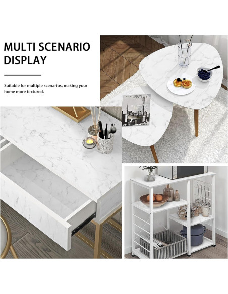 Papel Contacto de Mármol Heroad Autoadhesivo 1.31x6.56m