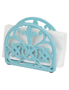Soporte para Servilletas Fleur De Lis Home Basics Hierro Fundido