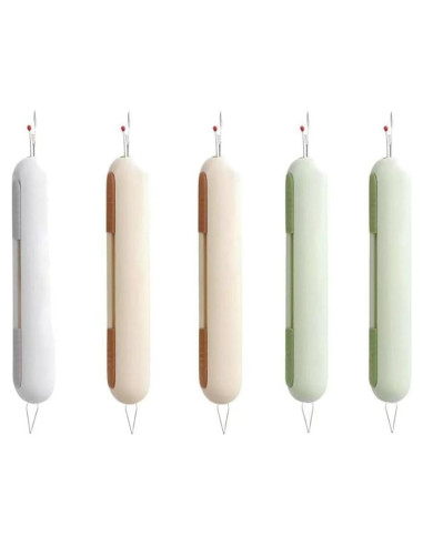 Enhebradores de Agujas y Desgarrador de Costuras QH 5PCS