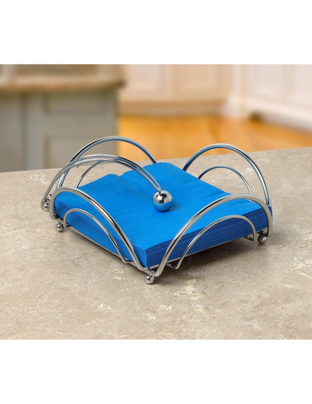 Soporte para Servilletas Planas Spectrum Diversified Cromo
