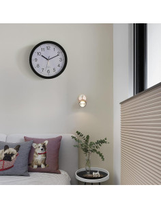 Reloj de Pared Moderno Clockswise con Caja Fuerte Oculta 25.4cm 2