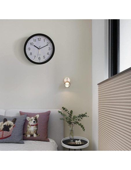 Reloj de Pared Moderno Clockswise con Caja Fuerte Oculta 25.4cm