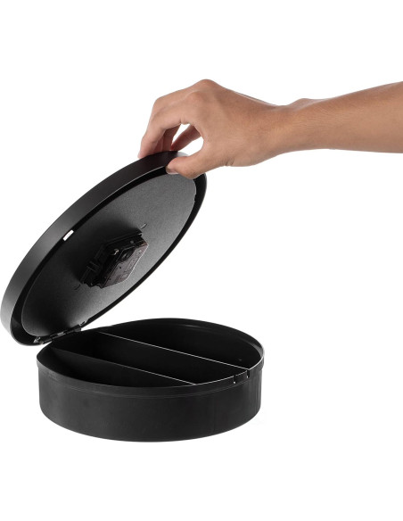 Reloj de Pared Moderno Clockswise con Caja Fuerte Oculta 25.4cm