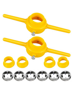 Juego de Herramientas para Hacer Roscas PVC KOUISYY 12 Piezas