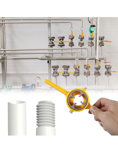 Juego de Herramientas para Hacer Roscas PVC KOUISYY 12 Piezas