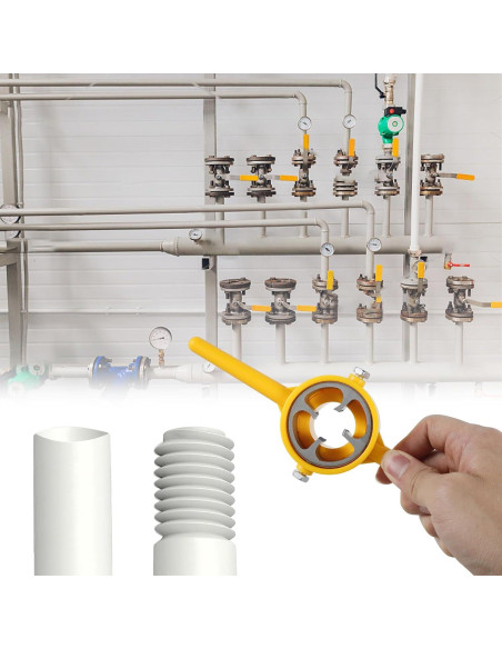 Juego de Herramientas para Hacer Roscas PVC KOUISYY 12 Piezas