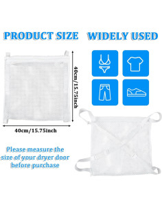 Bolsa de Malla para Lavar Zapatillas Lusofie 40x40cm 2