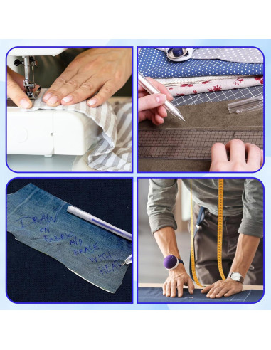 36 Bolígrafos Borrables por Calor DIVINA VITAE 0.5mm 6 Colores