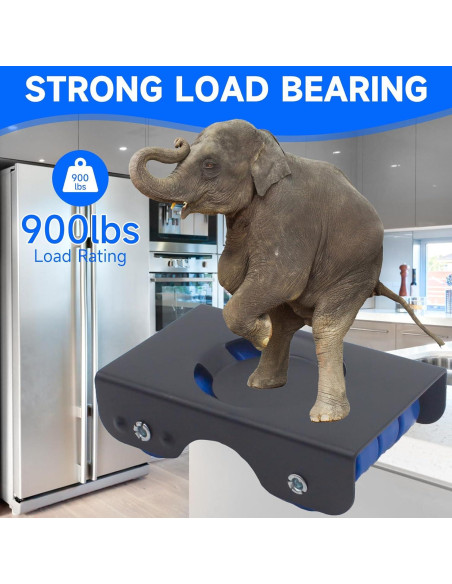 Juego de Herramientas para Levantar Muebles Skyzntn - 4 Deslizadores con Ruedas 340kg