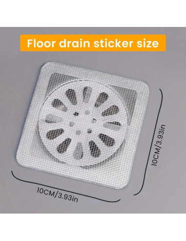 25 Captadores de Cabello Desechables Magiware 10x10 cm