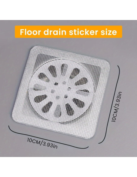 25 Captadores de Cabello Desechables Magiware 10x10 cm