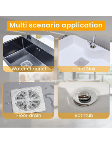 25 Captadores de Cabello Desechables Magiware 10x10 cm