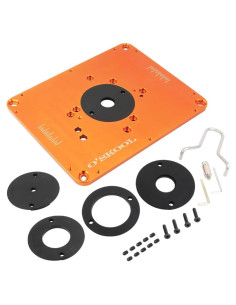 Placa de Inserción O'SKOOL para Router 23.5x29.8cm Aluminio