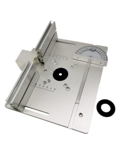 Placa de Inserción para Mesa de Router Geevorks 240x200mm Aluminio