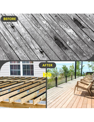 Cinta Butílica Hanotic 5.08 cm x 15.24 m - 6 Rollos Impermeable