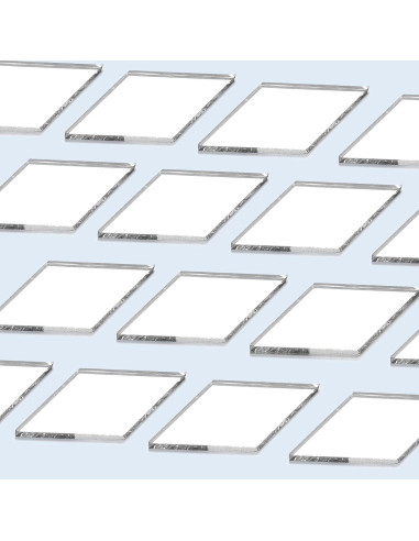 500 Piezas Azulejos de Espejo Diamante Potchen 1.27x2.54cm