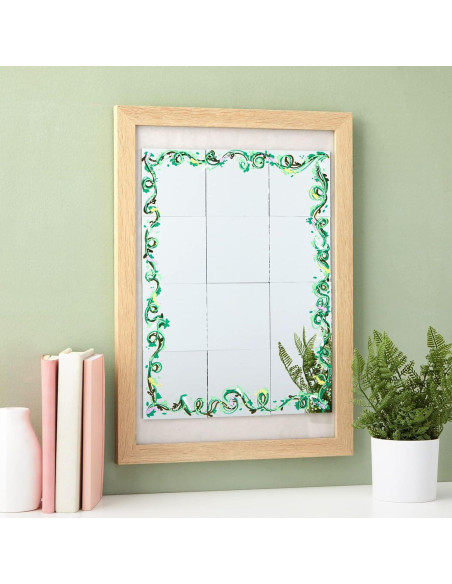 Azulejos de Espejo Cuadrados Bright Creations 10 cm - Paquete de 50