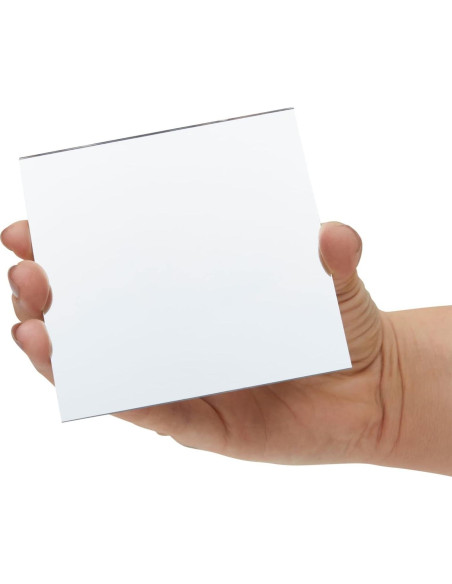 Azulejos de Espejo Cuadrados Bright Creations 10 cm - Paquete de 50