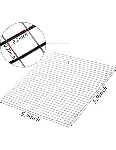 SOUJOY Azulejos de Espejo Mosaico Autoadhesivos 36000 Piezas 5x5mm 2