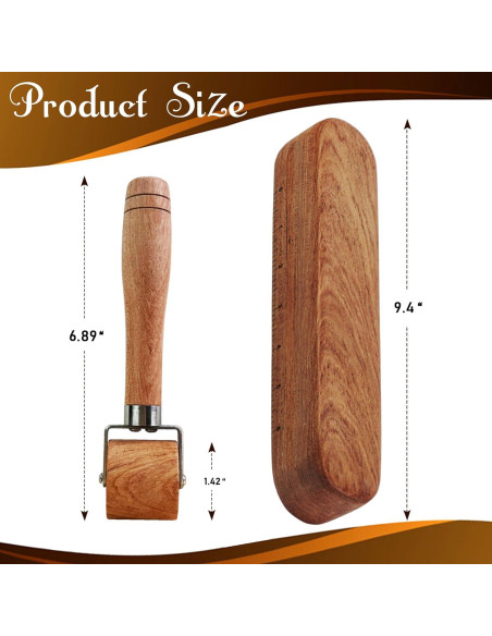 Conjunto de Herramientas de Costura Savina - Aplanador, Rodillo, Estilete y Cortadores