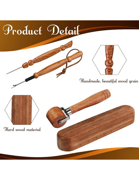 Conjunto de Herramientas de Costura Savina - Aplanador, Rodillo, Estilete y Cortadores