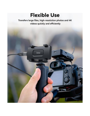 Aiibe SSD Externo 1TB USB-C Portátil Ultra Rápido