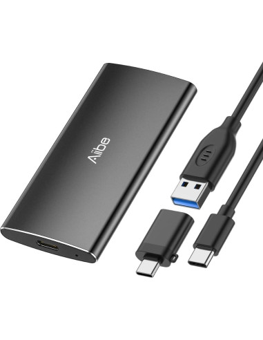 Aiibe SSD Externo 1TB USB-C Portátil Ultra Rápido